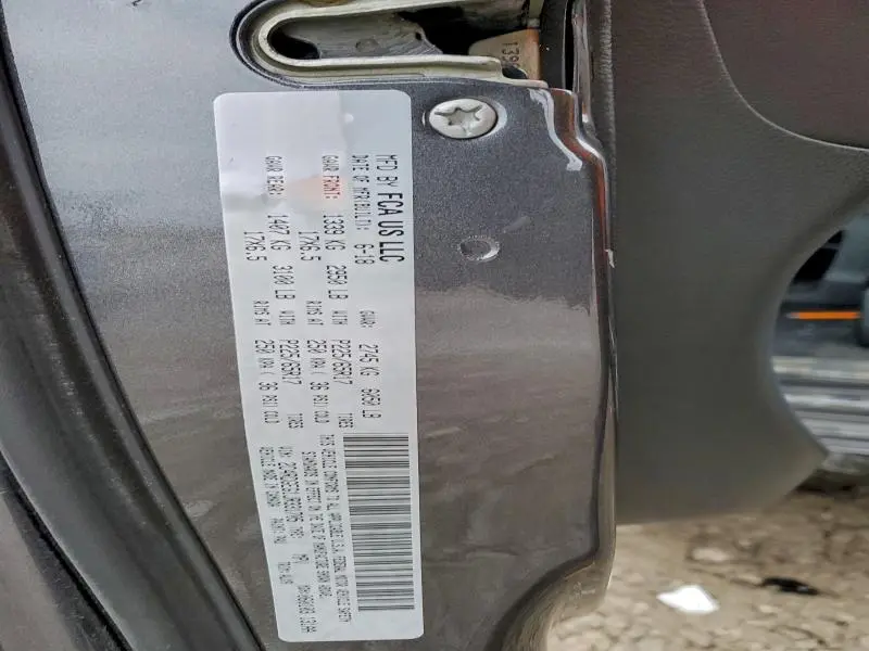 2018 DODGE GRAND CARAVAN GT  