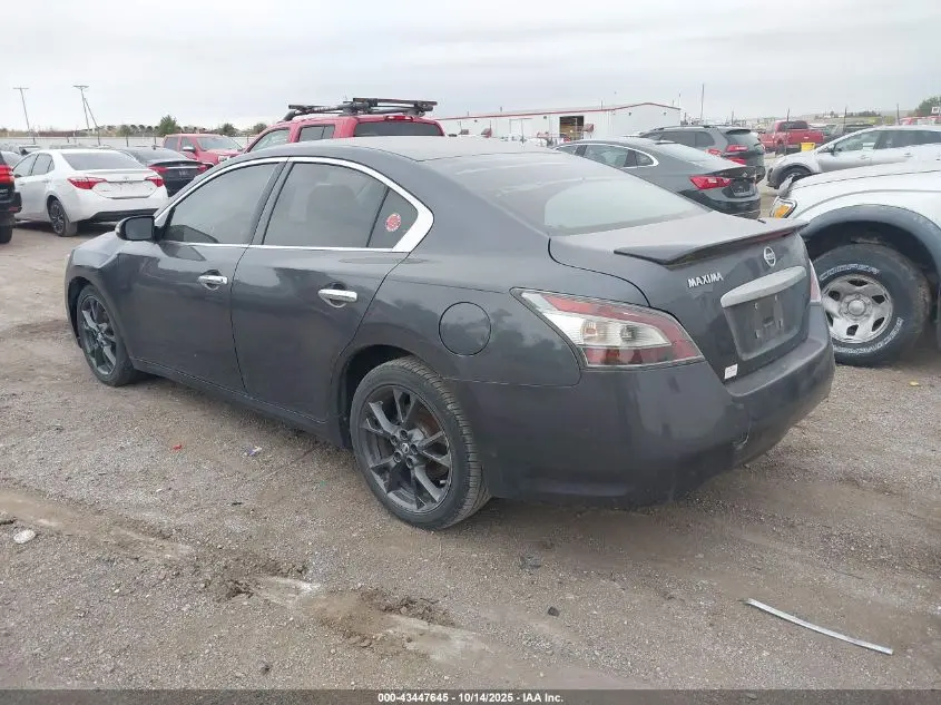 2012 NISSAN MAXIMA 3.5 S