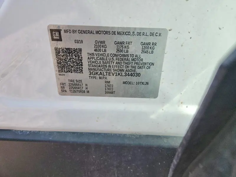 2019 GMC TERRAIN   