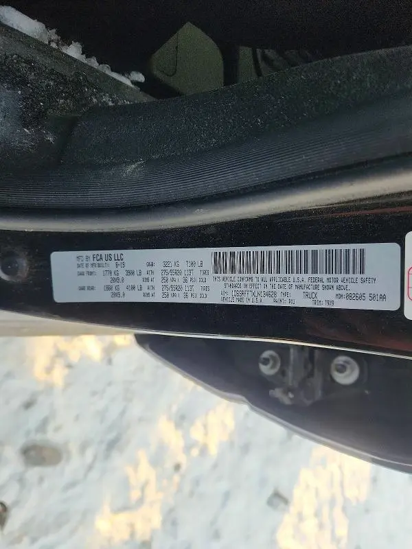 2020 RAM 1500 BIG HORN/LONE STAR  