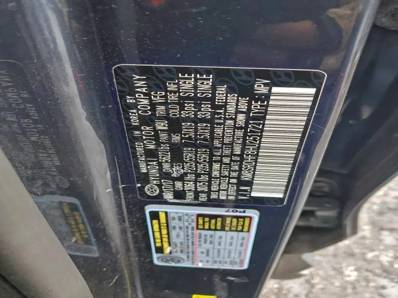 2017 HYUNDAI SANTA FE SE ULTIMATE  