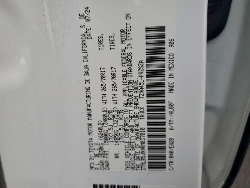 2024 TOYOTA TACOMA DOUBLE CAB  