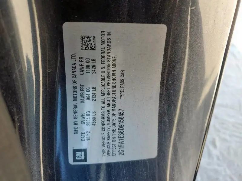 2013 CHEVROLET CAMARO LS  