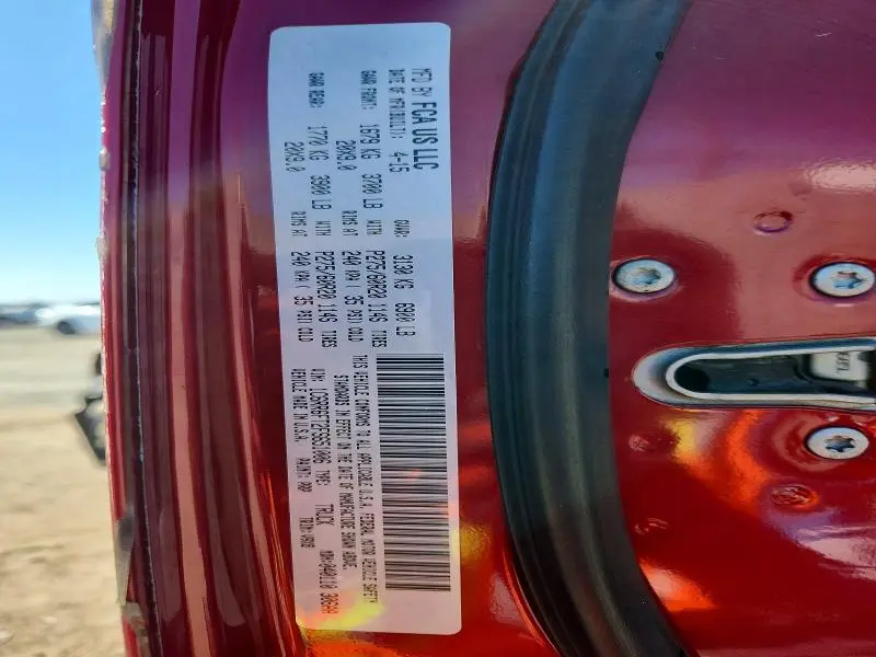 2015 RAM 1500 ST  