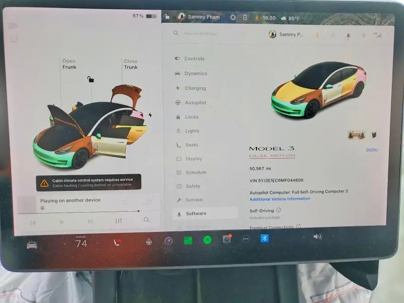 2021 TESLA MODEL 3   