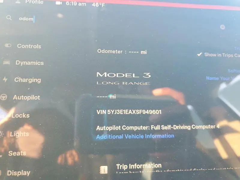 2025 TESLA MODEL 3   