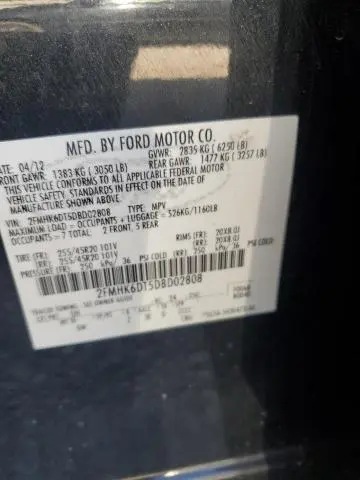 2013 FORD FLEX LIMITED  