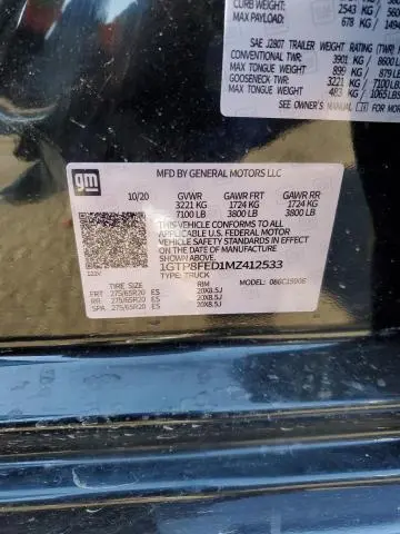 2021 GMC SIERRA C1500 DENALI