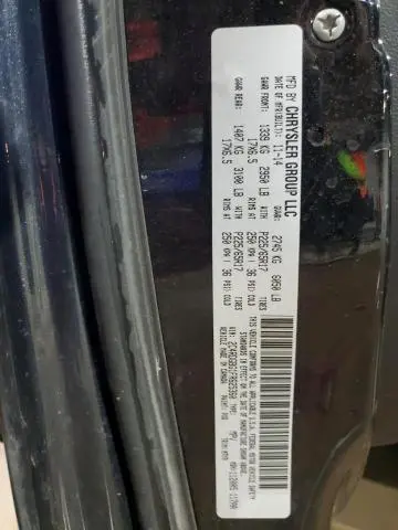 2015 DODGE GRAND CARAVAN SE  