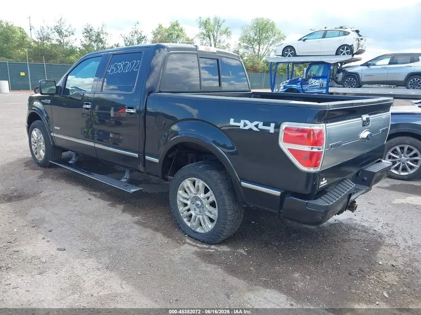 2013 FORD F-150 PLATINUM