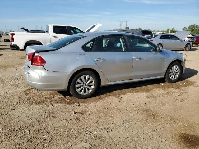 2013 VOLKSWAGEN PASSAT S  