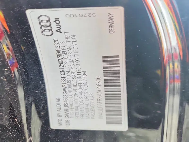 2010 AUDI A5 PREMIUM PLUS  