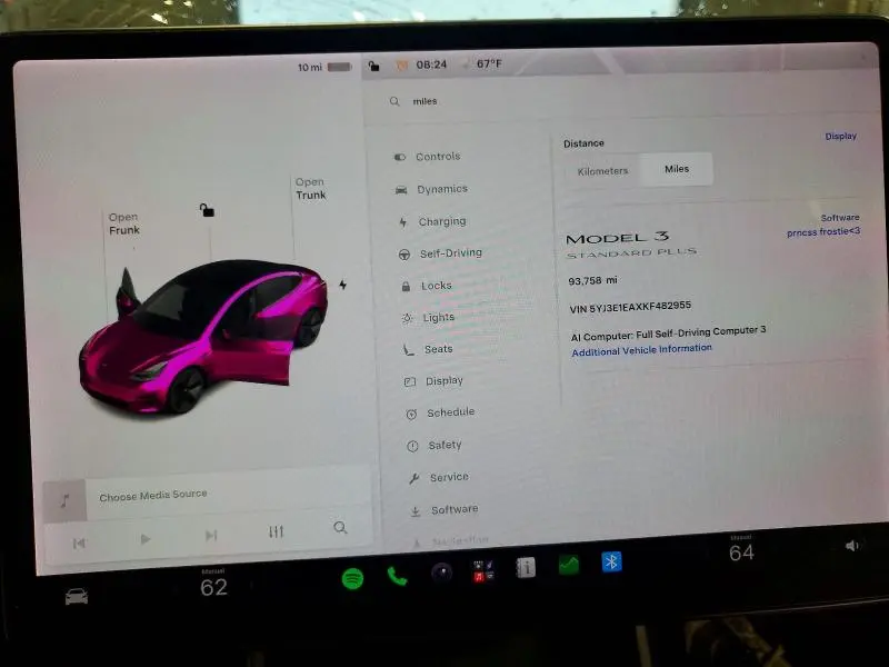 2019 TESLA MODEL 3   