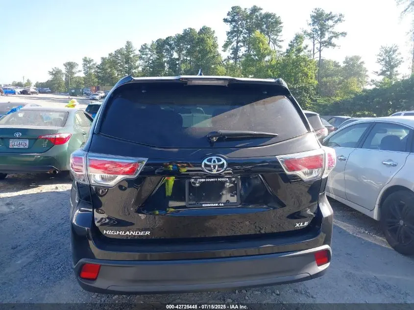 2014 TOYOTA HIGHLANDER XLE V6