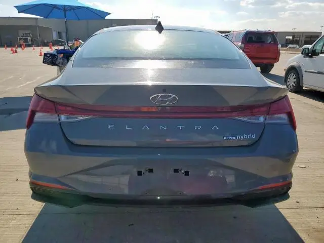 2021 HYUNDAI ELANTRA BLUE  
