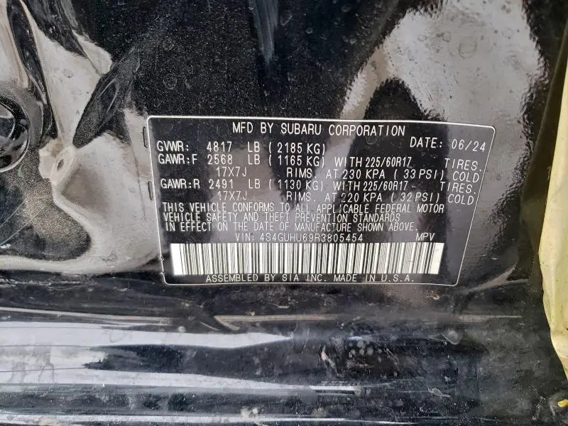 2024 SUBARU CROSSTREK WILDERNESS  