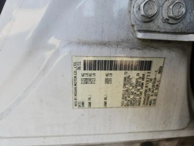 2011 NISSAN MAXIMA S