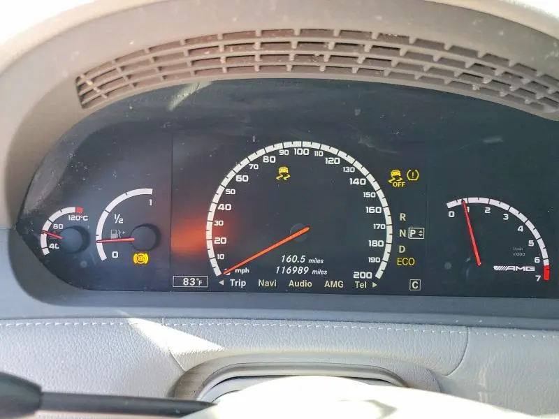 2012 MERCEDES-BENZ CL 63 AMG  