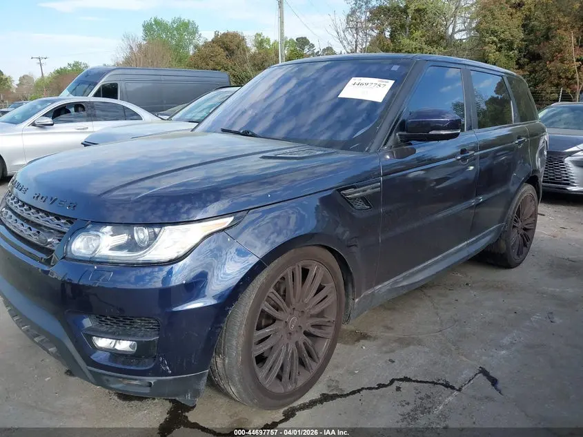 2016 LAND ROVER RANGE ROVER SPORT 3.0L V6 SUPERCHARGED SE