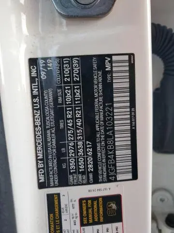 2020 MERCEDES-BENZ GLE 350 4MATIC  