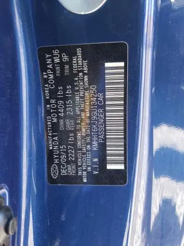 2016 HYUNDAI GENESIS COUPE 3.8L  