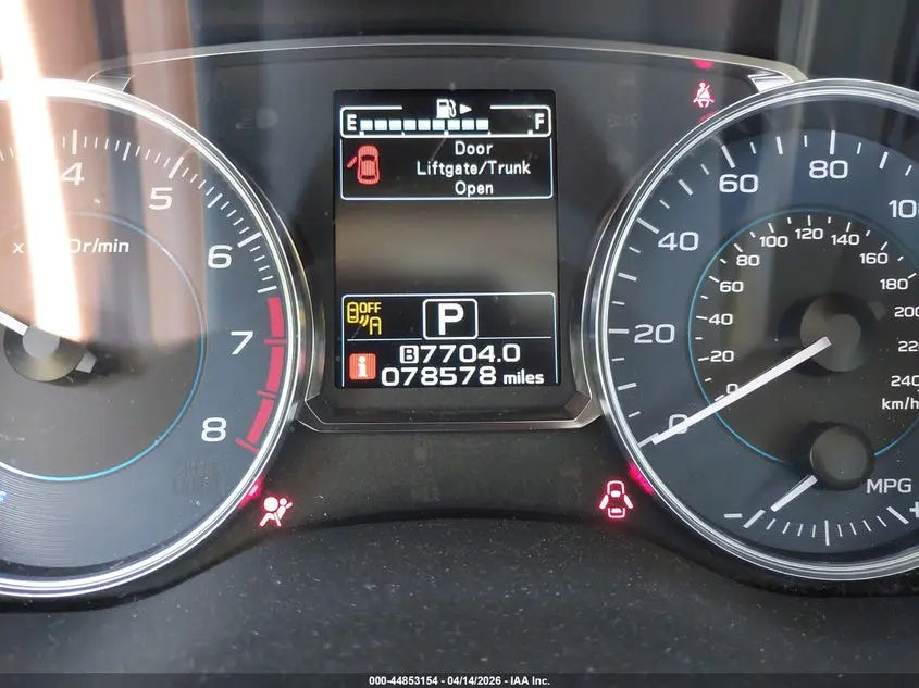 2016 SUBARU CROSSTREK 2.0I LIMITED