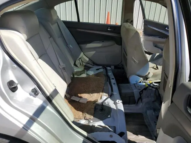 2012 INFINITI G37 BASE  