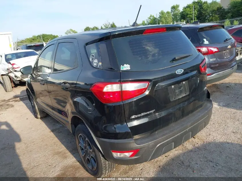 2018 FORD ECOSPORT S
