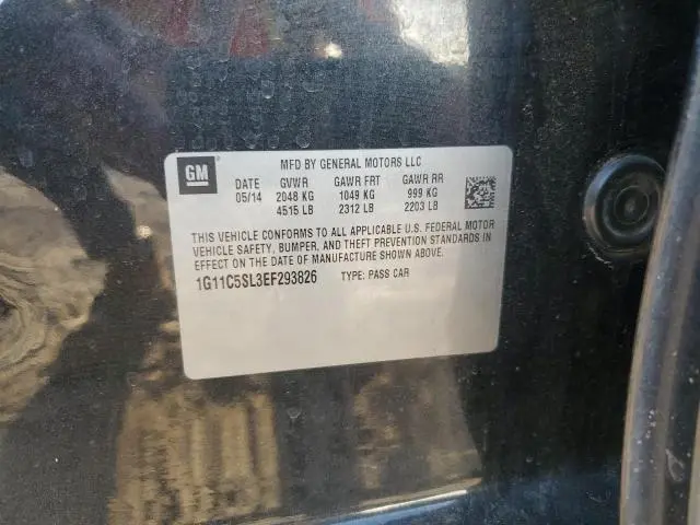 2014 CHEVROLET MALIBU 1LT  