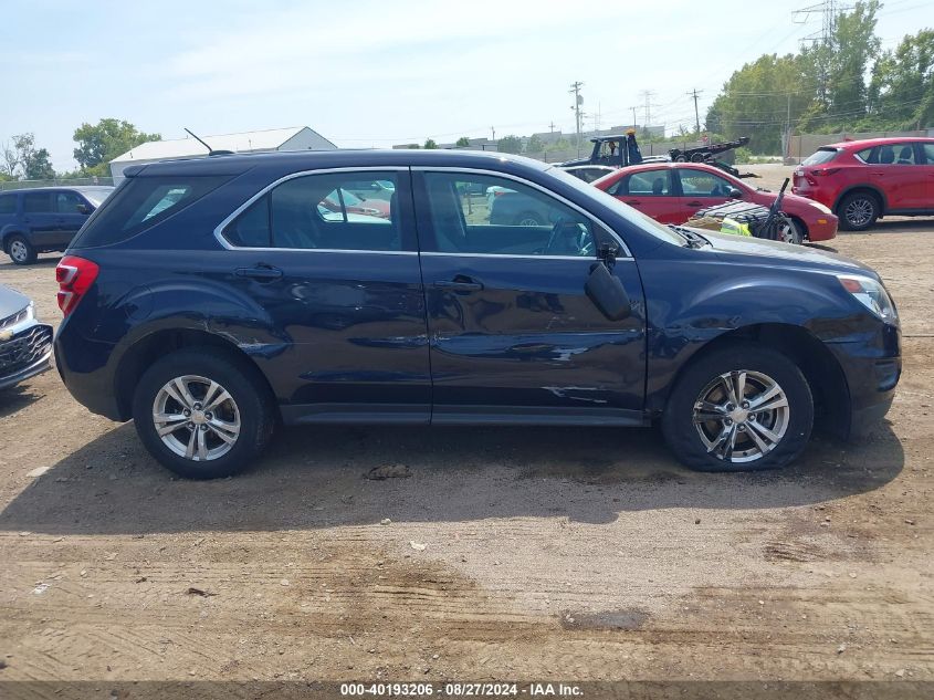 2016 CHEVROLET EQUINOX LS