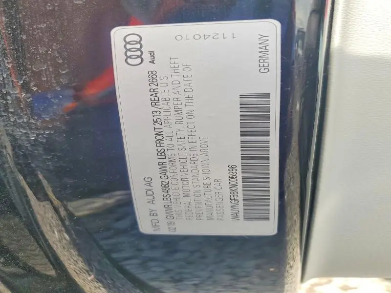 2019 AUDI A5 PREMIUM PLUS  