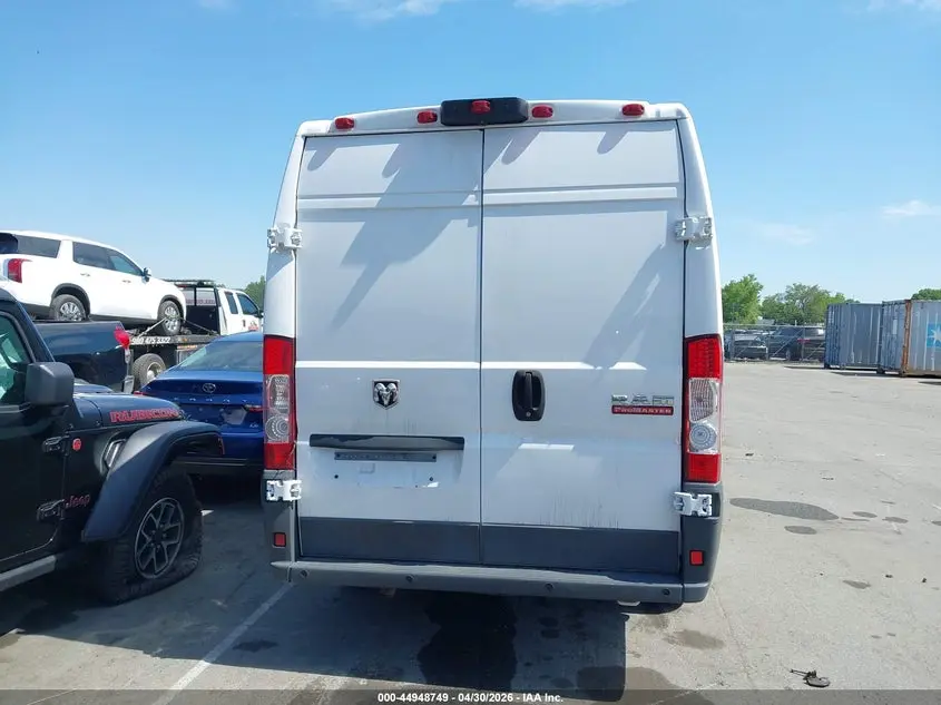 2018 RAM PROMASTER 3500 CARGO VAN HIGH ROOF 159 WB EXT