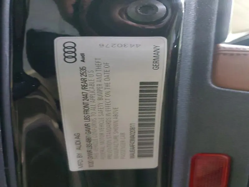 2021 AUDI A4 PREMIUM PLUS 45  