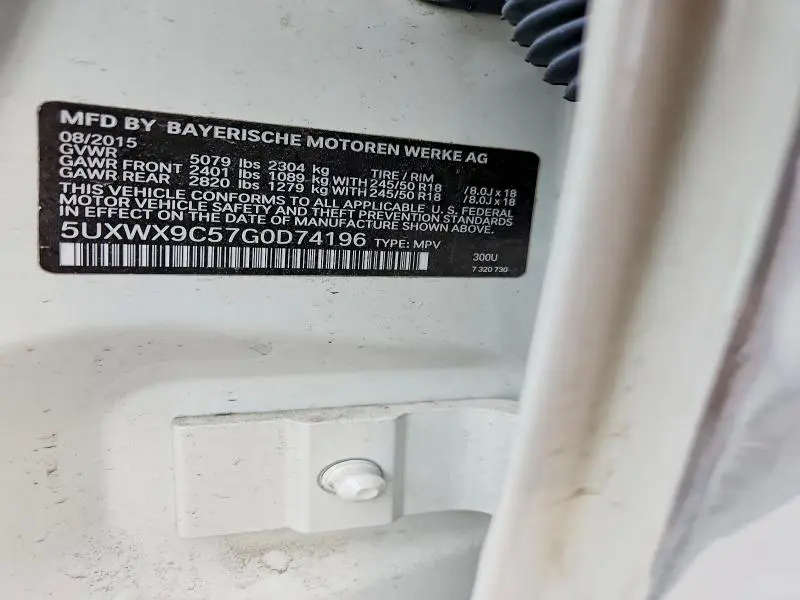 2016 BMW X3 XDRIVE28I  