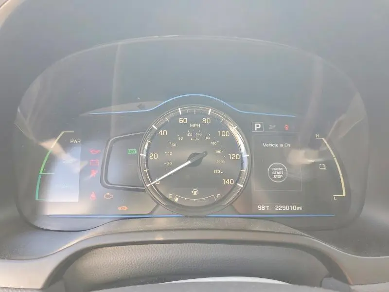 2019 HYUNDAI IONIQ BLUE  