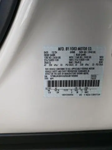 2025 FORD EXPLORER ST-LINE  