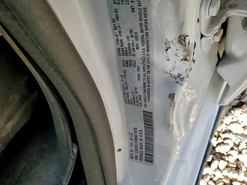 2022 RAM 1500 LARAMIE  