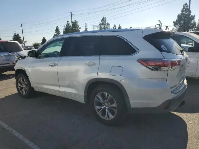 2015 TOYOTA HIGHLANDER XLE  