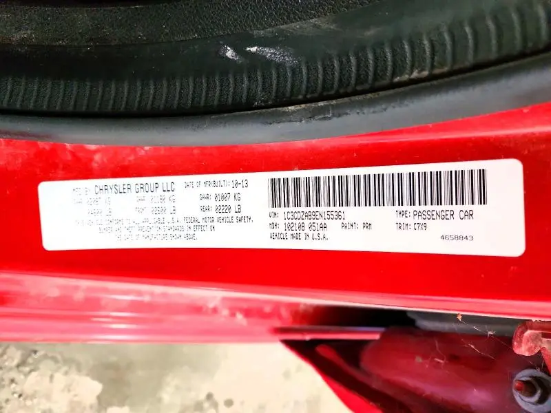 2014 DODGE AVENGER SE  