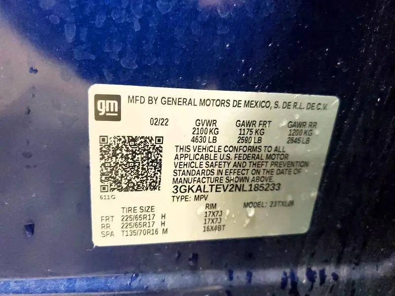 2022 GMC TERRAIN SLE  