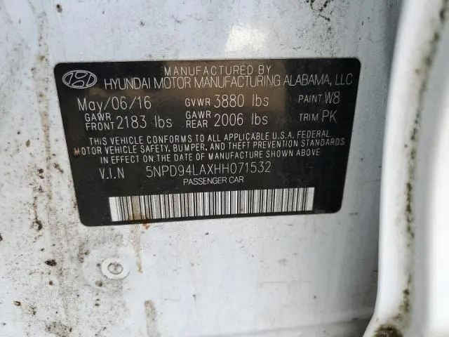 2017 HYUNDAI ELANTRA ECO  