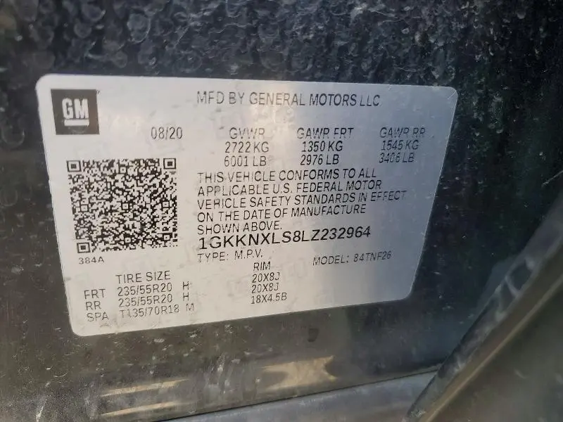 2020 GMC ACADIA DENALI  