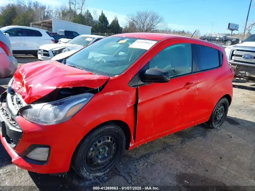 2021 CHEVROLET SPARK FWD LS MANUAL