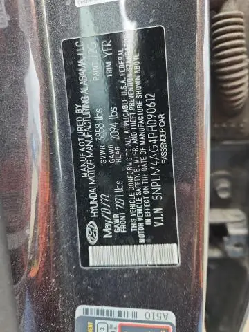 2023 HYUNDAI ELANTRA SEL  