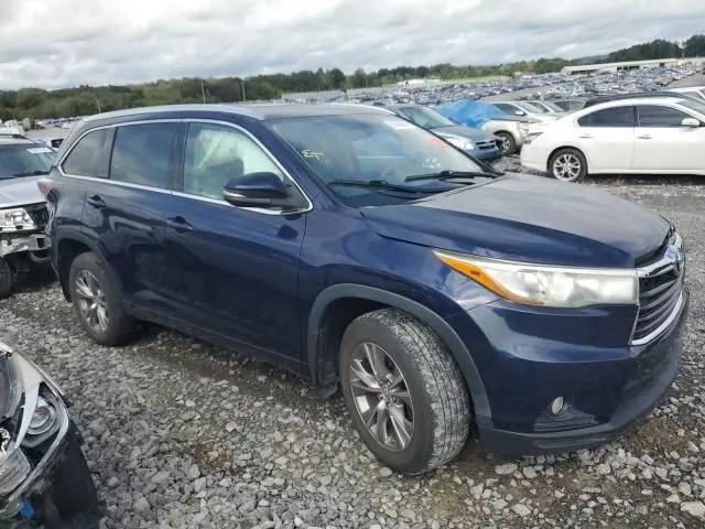 2015 TOYOTA HIGHLANDER XLE  