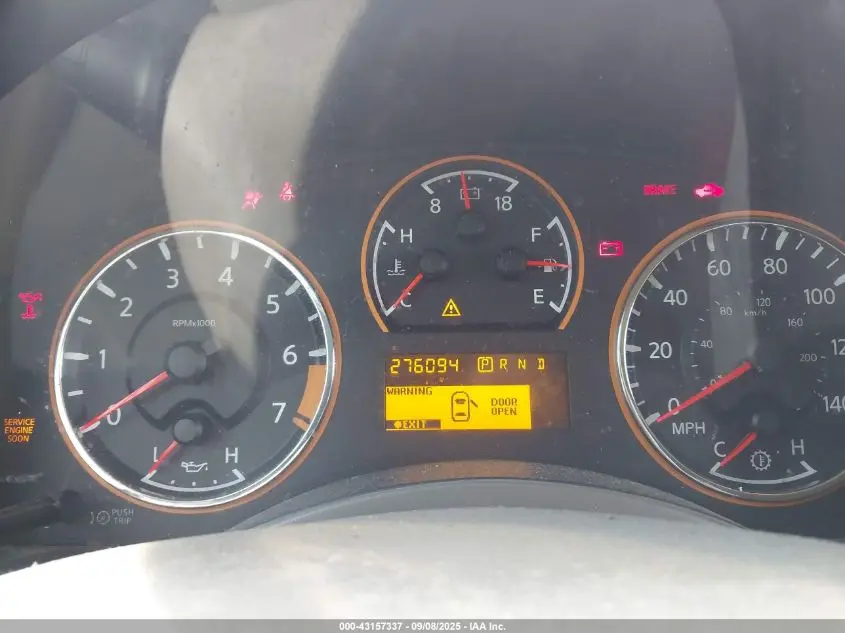 2011 NISSAN ARMADA PLATINUM