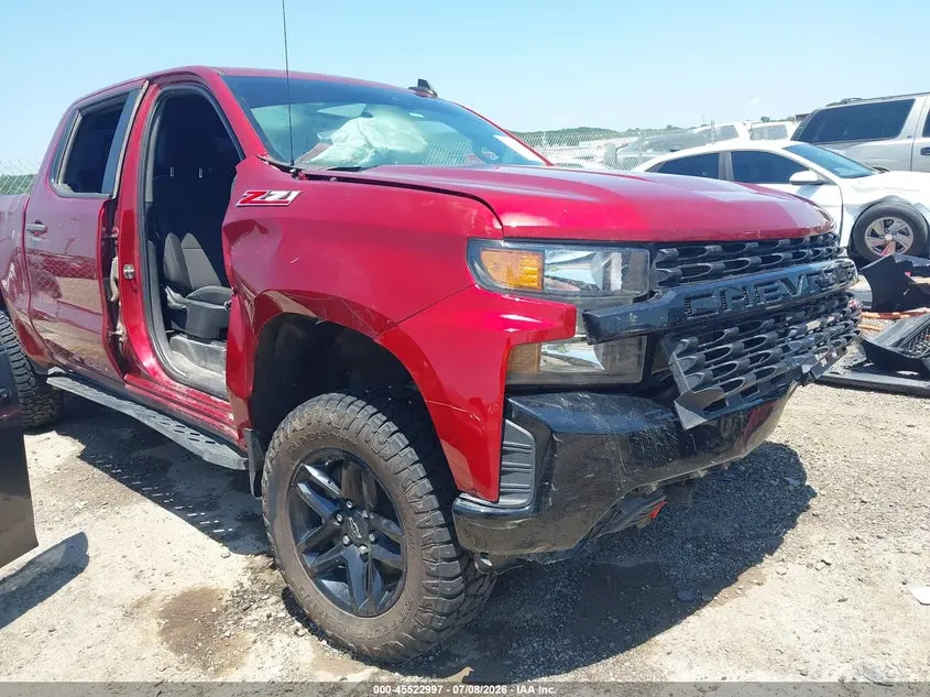 2021 CHEVROLET SILVERADO 1500 4WD  SHORT BED CUSTOM TRAIL BOSS
