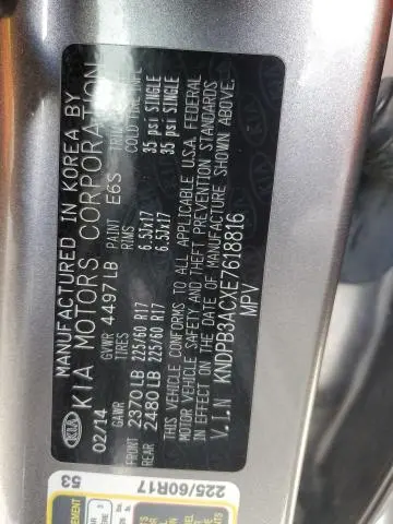 2014 KIA SPORTAGE BASE  