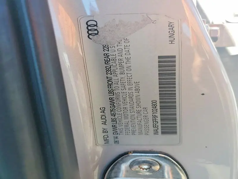 2015 AUDI A3 PREMIUM PLUS  