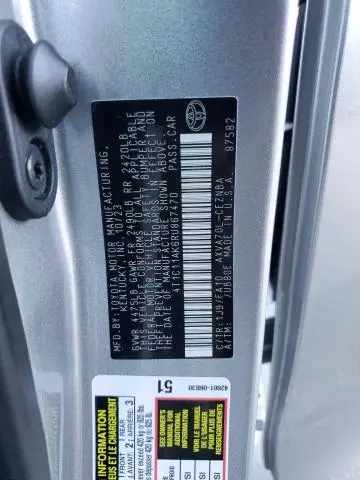 2024 TOYOTA CAMRY LE  